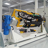Montagelinie Produktion, Audi A3 und TT, Montagebox FEM, Montazny box FEM A3 und TT